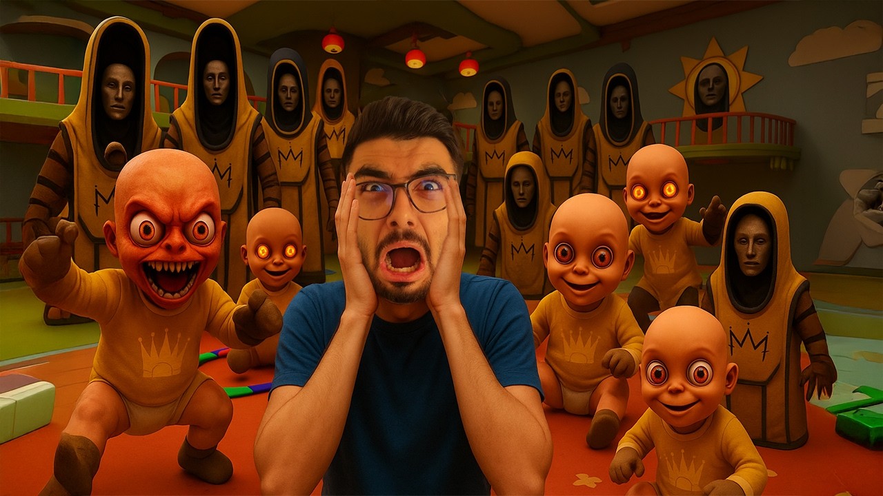 الطفل المسكون جمع اخوته وهجمو علي 👶💀 الجزء الرابع