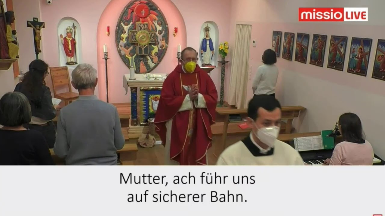 LIVE- MITTAGSMESSE BEI MISSIO &Ouml;STERREICH MIT PATER KARL WALLNER