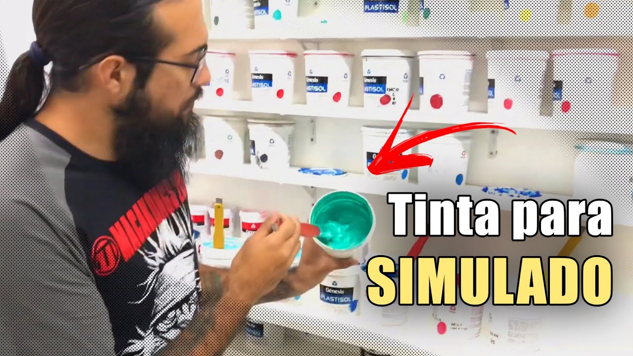 MAIS UM DIA NA ESTAMPARIA - estampando simulado