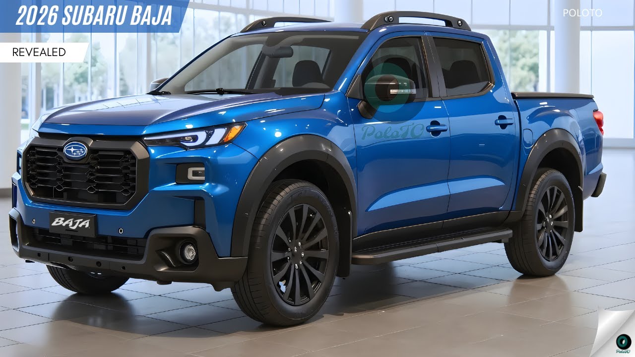 All-New 2026 Subaru Baja Revealed - Iconic Pick Up with a modern twist!