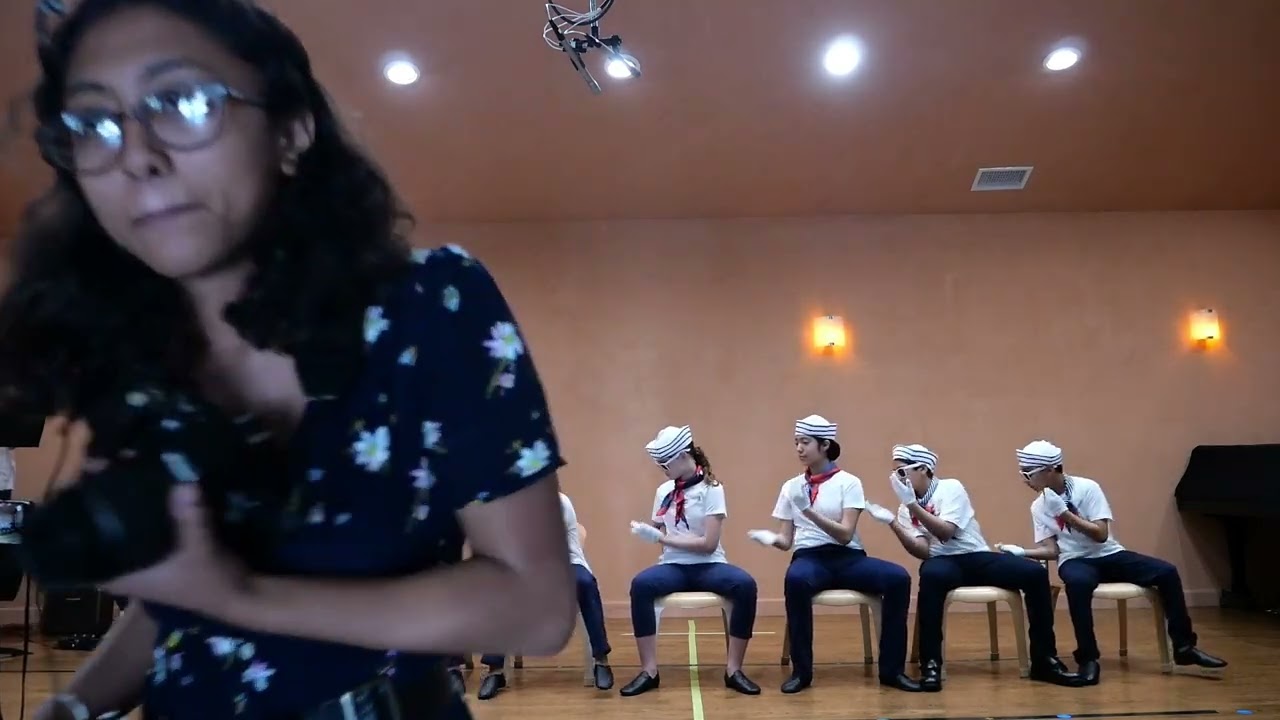 French School of Austin- Bolero de Maurice Ravel en Percussion corporelles- Grade 4, 5 & 7