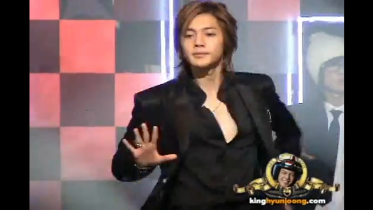 SS501 김현중 - 20081227 음악중심 U R MAN 암욜맨 직캠