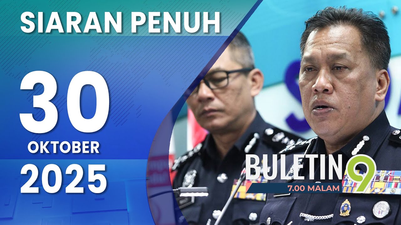 2,062 Suspek Terbabit &lsquo;Scammer&rsquo; Dalam Senarai Tangkap JSJK | Buletin TV9, 30 Oktober 2025