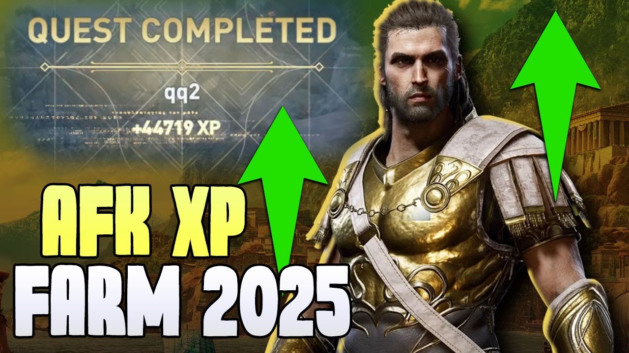AC Odyssey XP Glitch 2025 AFK FARM, Assassin's Creed Odyssey XP Glitch, Odyssey XP Farm, Level Up