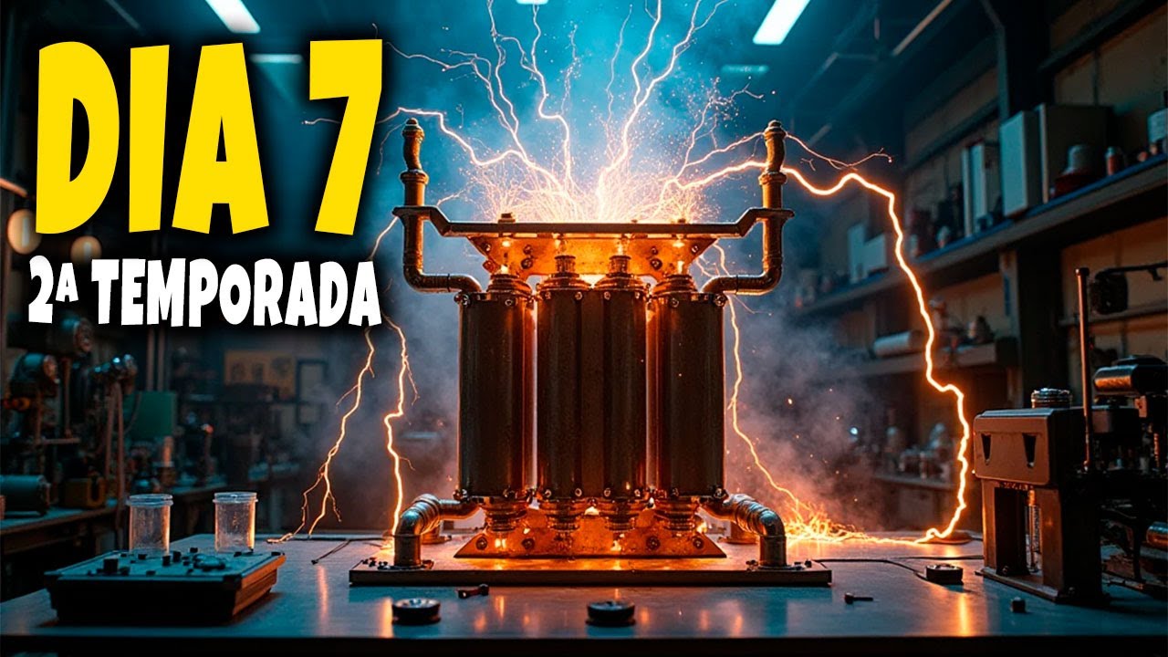 EL&Eacute;TRICA NO M&Aacute;XIMO! ⚡ ALCANCEI O N&Iacute;VEL 5! (No One Survived) Dia 7