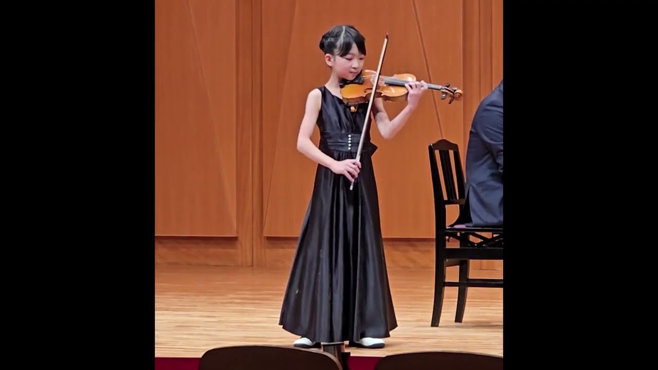 【10yo発表会①曲目】バッハ / 無伴奏パルティータ3番 プレリュード　J.S.Bach / Violin Partita No.3 Preludio