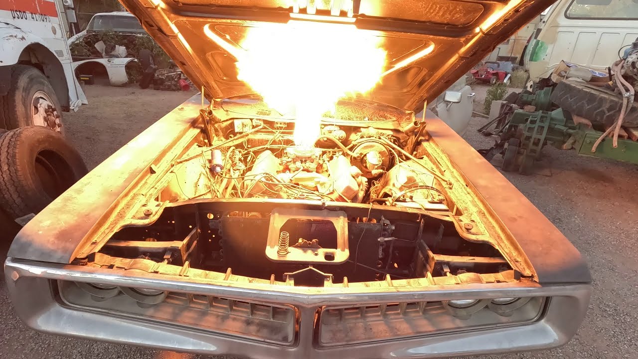 Chrysler Newport 440 Big Block, 20-летняя замена незаконченного двигателя!