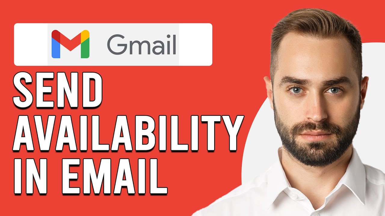How To Send Availability In Email (How To Add/Insert Calendar Availability In Email)
