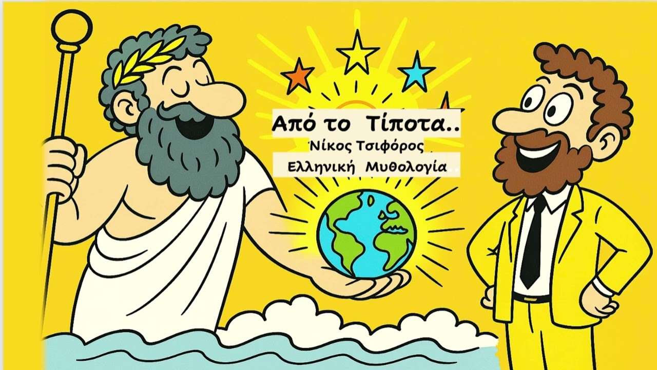 Απο το τίποτα.. Νίκος Τσιφόρος.. Ελληνική Μυθολογία.. Logo-texnis Geo Stavrianea..