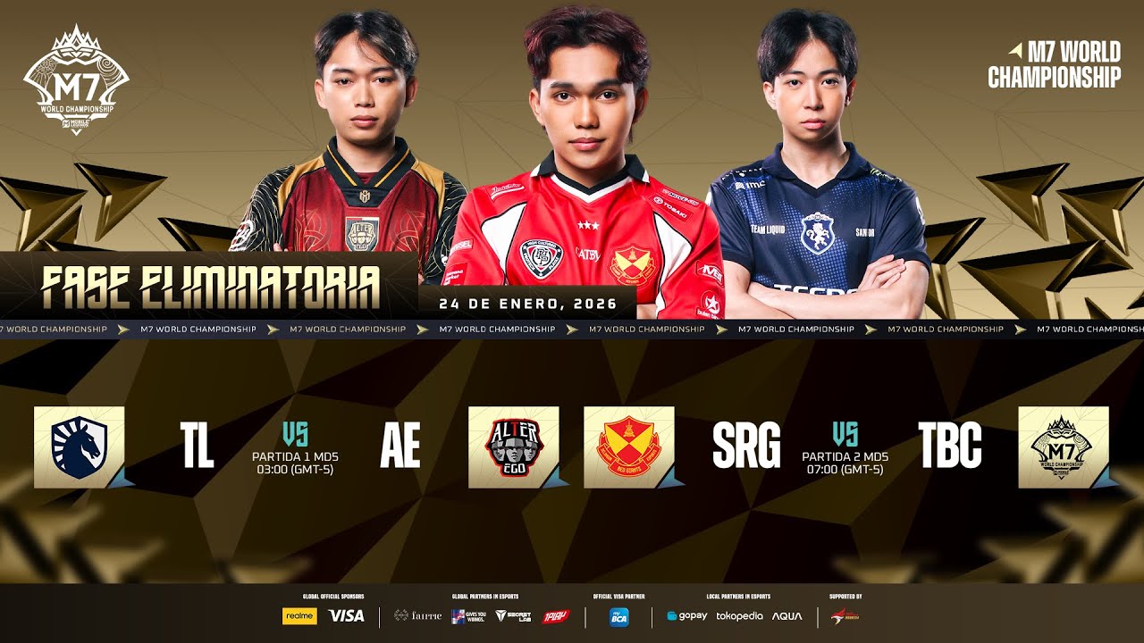 🔴 EN VIVO | KNOCKOUT STAGE DÍA 5 | M7 World Championship | (ES)