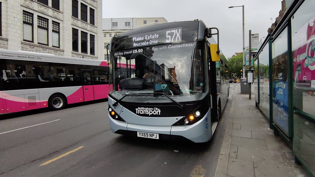 A ride on 399 YX69 NPJ #busride #busses #nottingham