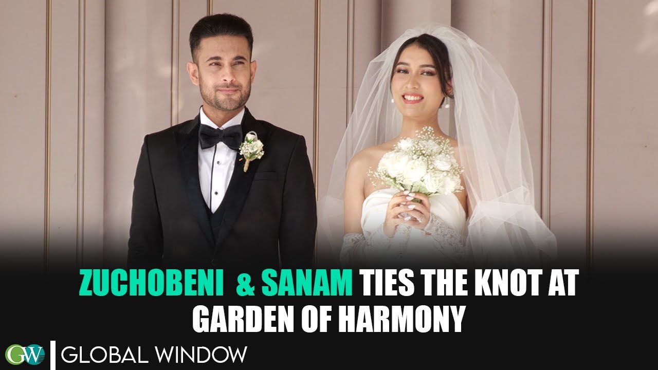 ZUCHOBENI  & SANAM TIES THE KNOT AT GARDEN OF HARMONY