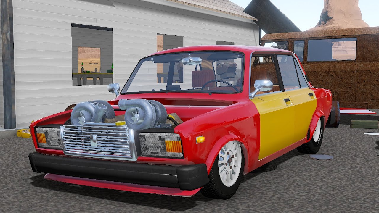 Twin-Turbo V8 Lada 2105 / The Long Drive