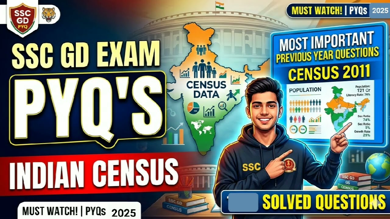 Census Of India| Complete GK for SSC, RRB, NTPC & State Exams | Kannada #sscgd #ssc #census #gk 
