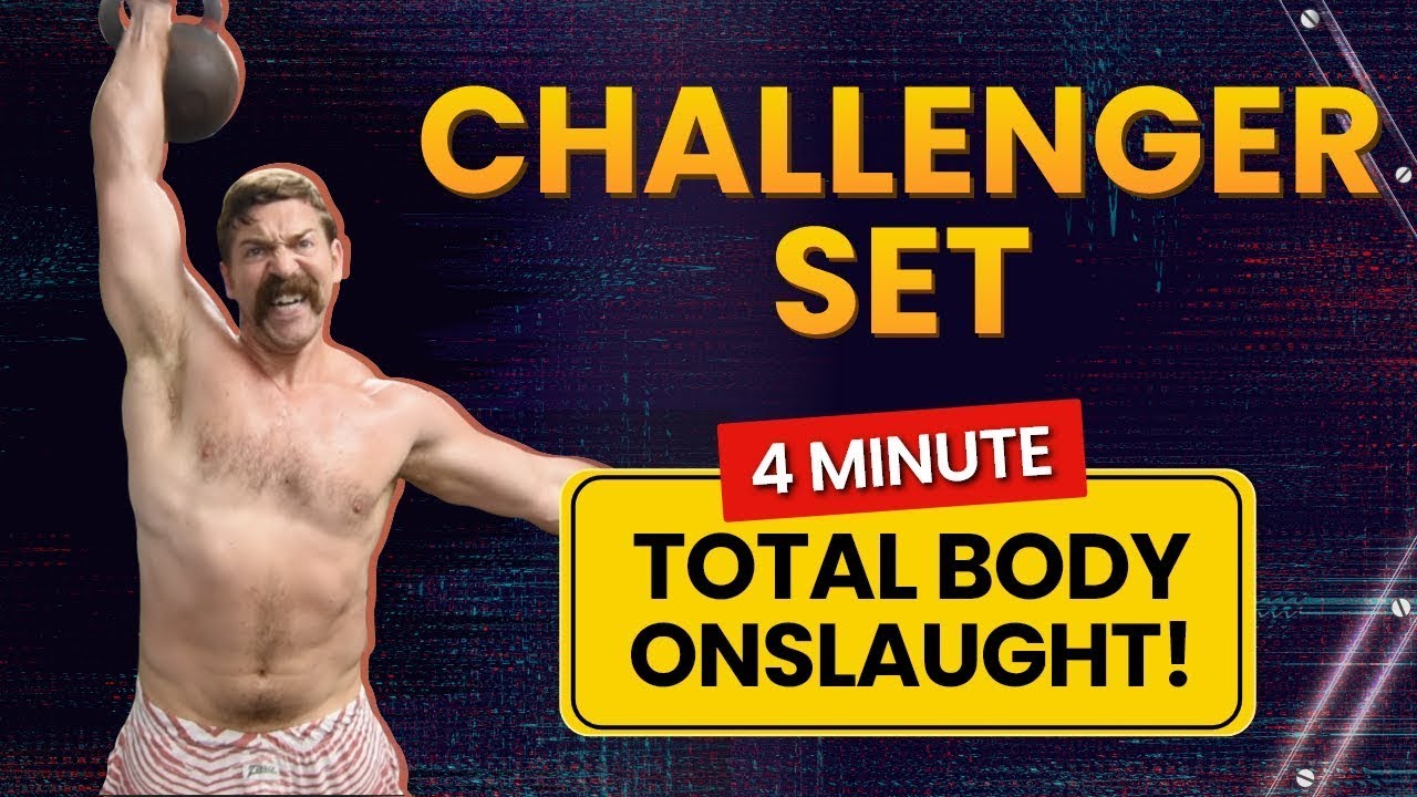 4 Minute HIGH INTENSITY Single Kettlebell 
