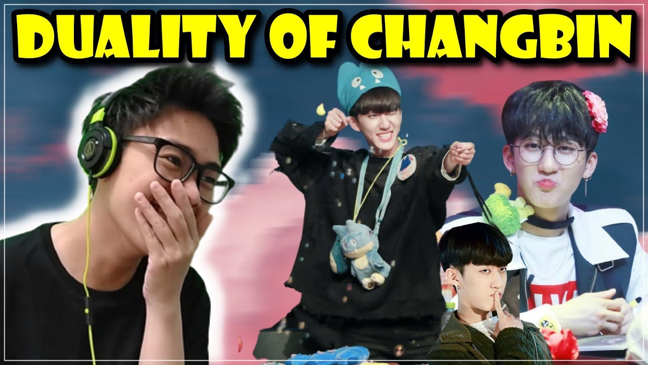 Seo Changbin being Stray Kids' fake maknae reaction | 🐷🐰