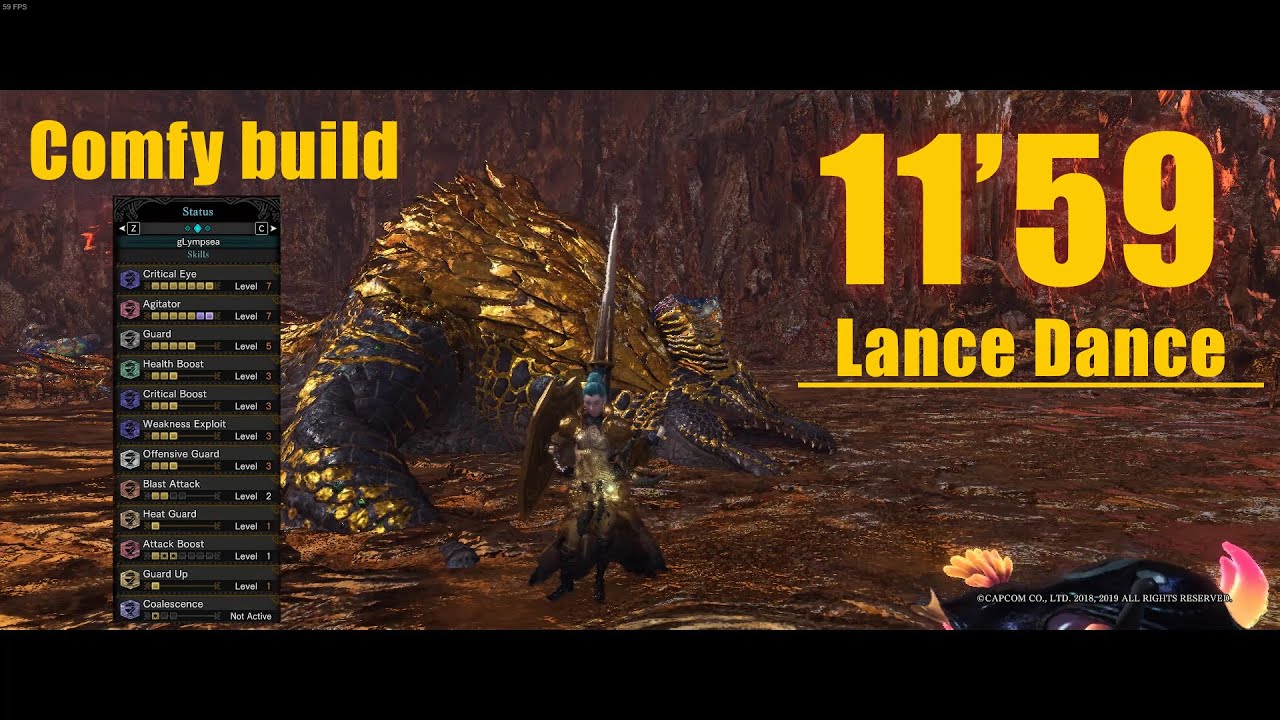 MHWIB | 11'59 | Lance Dance | MR KT | Comfy build
