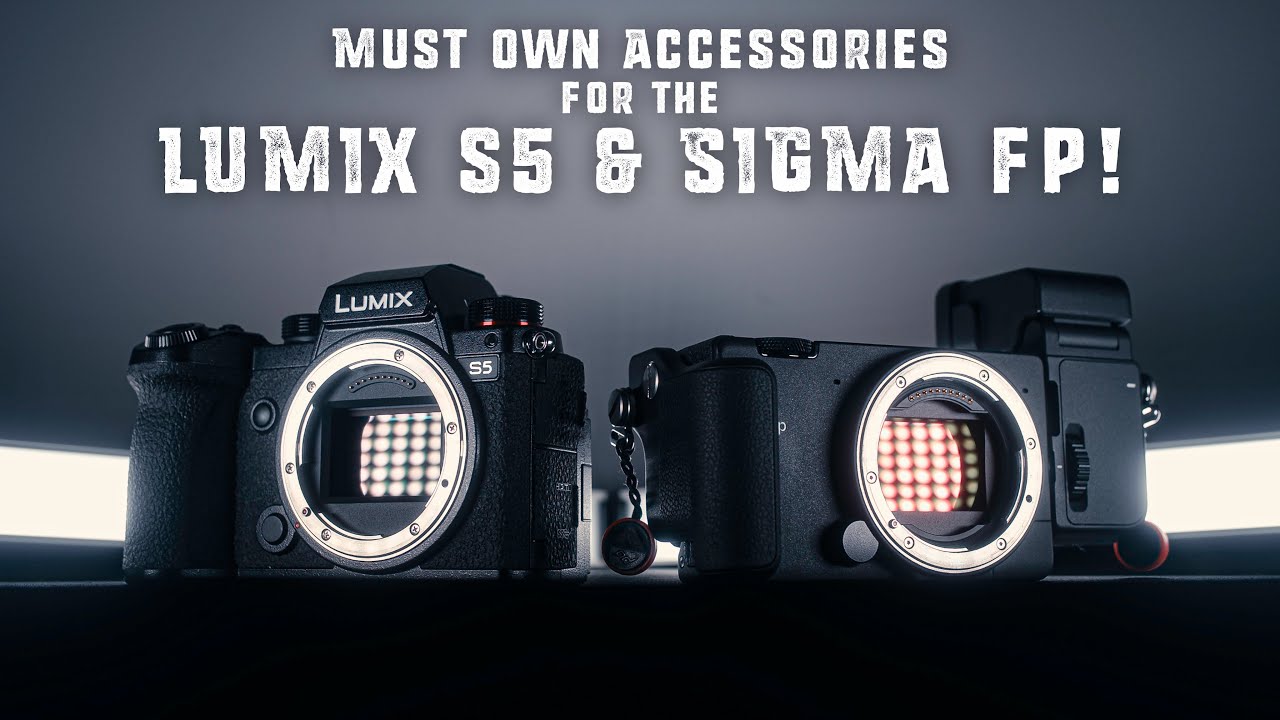6 Holiday Gift Ideas for SIGMA fp and Lumix S5 owners! SIGMA fp 12 bit | Lumix S5 5.9k BRAW Footage