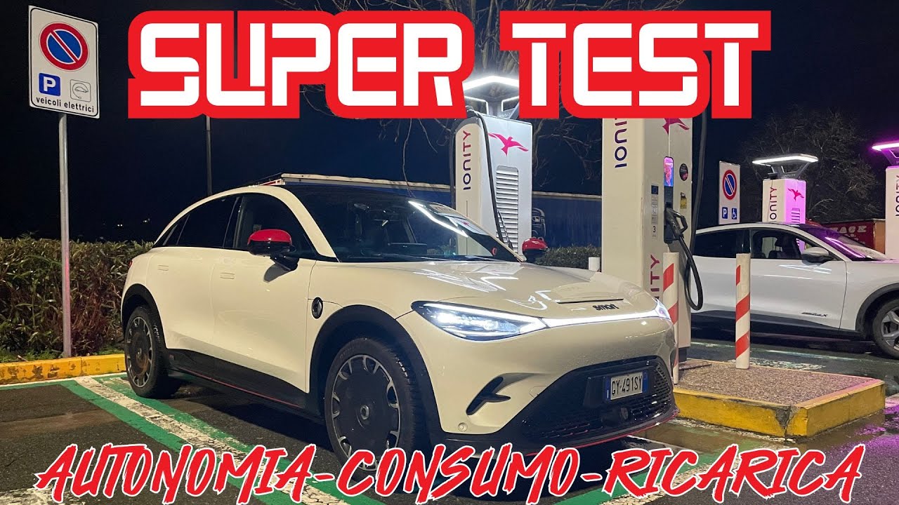 Smart #3 RWD  - Autonomia autostradale e curva di ricarica⚡️Lampi rEViews