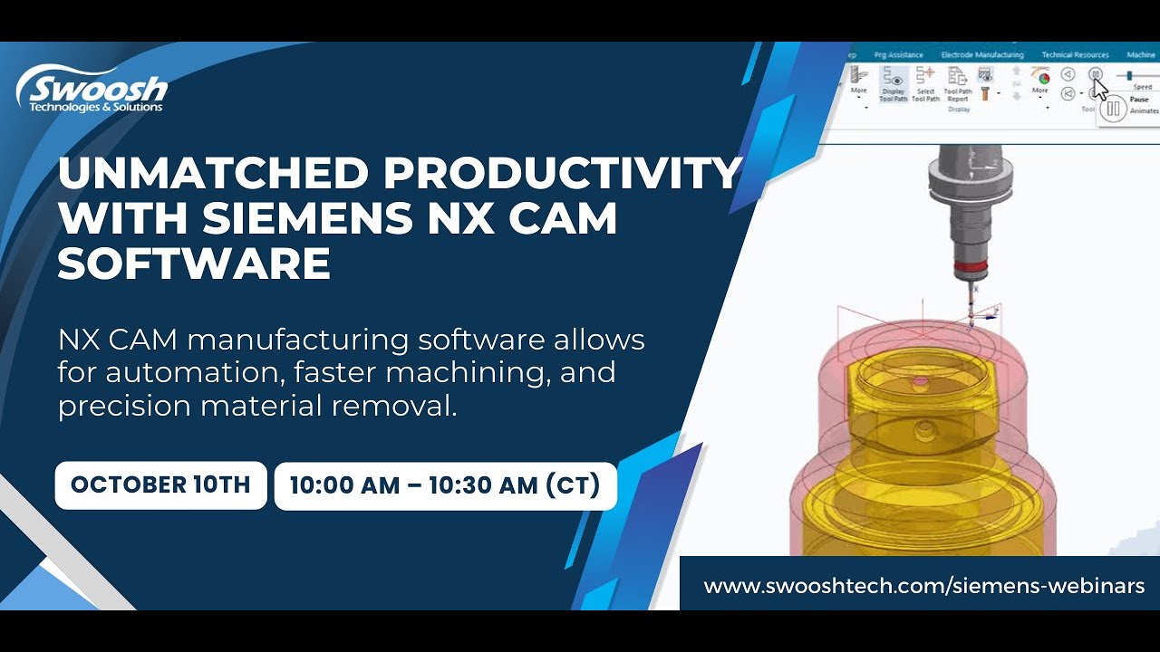 Unmatched Productivity with Siemens NX CAM Software
