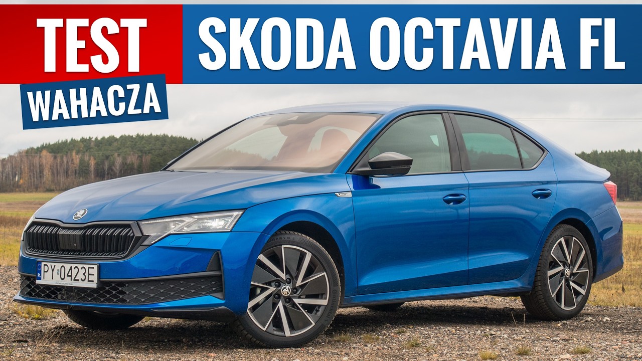 Skoda Octavia FL 2025 - TEST PL (2.0 TDI 150 KM Sportline) Lifting z plusami i minusami