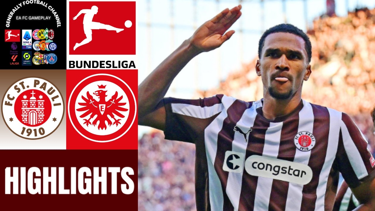 ST.PAULI vs Eintracht Frankfurt | 25.Spieltag Bundesliga | Fußball Highlights