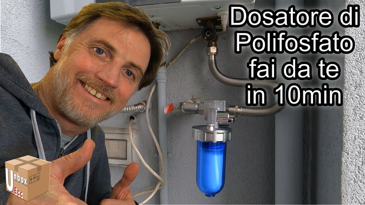 Dosatore di Polifosfato Installazione Fai da Te in 10min