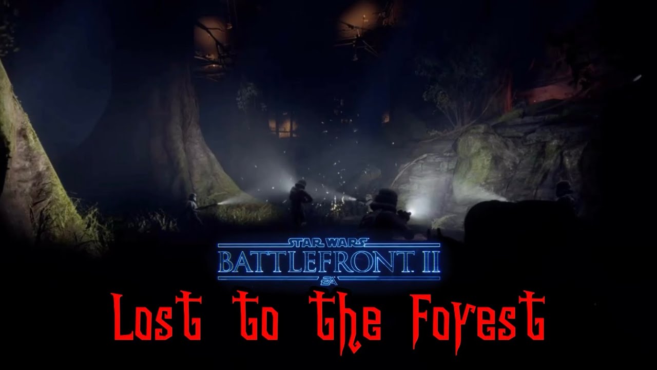 Lost to the Forest | Ewok Hunt Cinematic | STAR WARS Battlefront II | Short Horror Film | NO HUD 4K