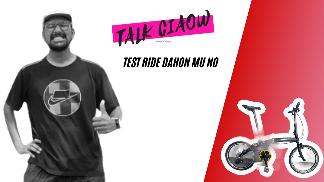 GILA GILA!!! SELI RASA ROAD-BIKE (TEST RIDE DAHON MU UNO-UPGRADE)