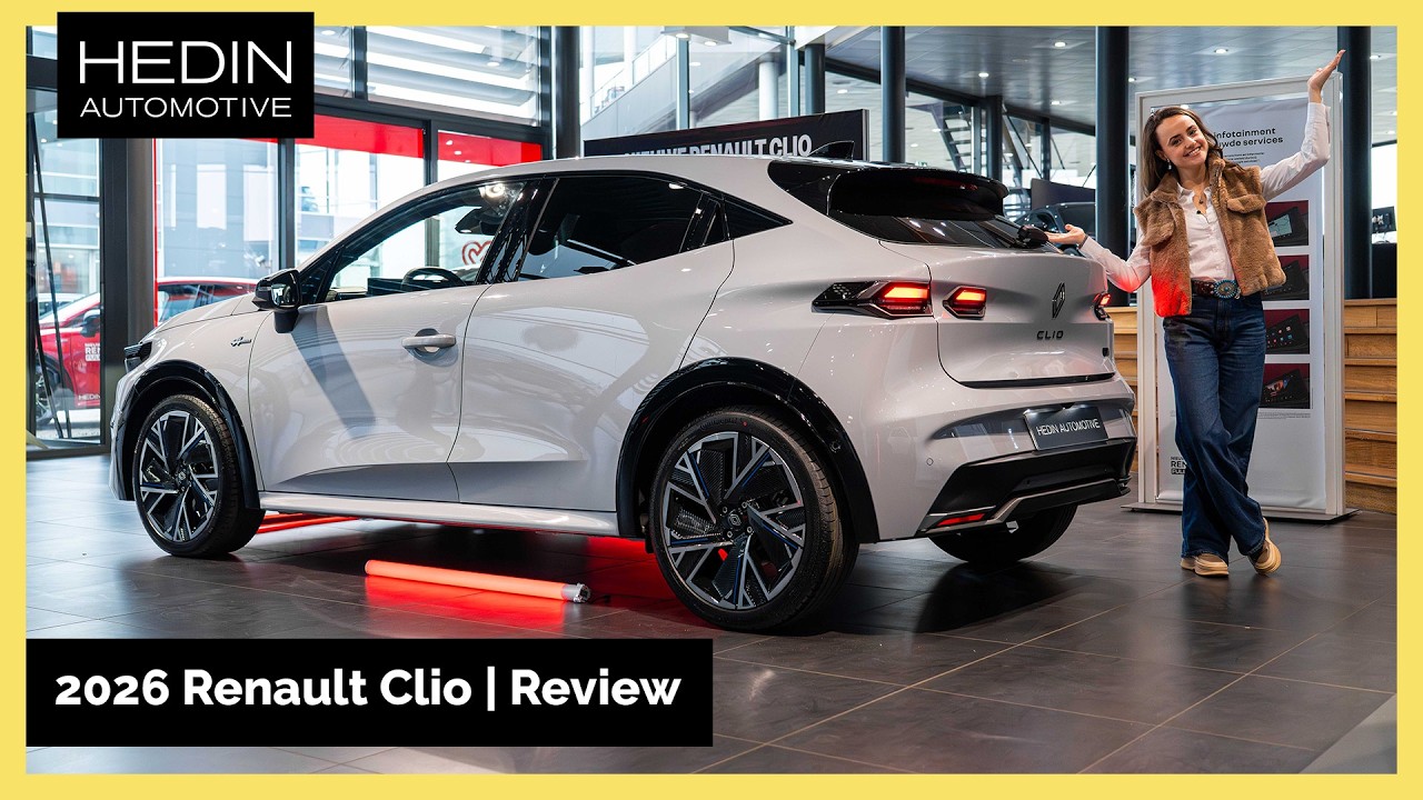 2026 Renault Clio | Interieur, Exterieur & Prestaties | Hedin Automotive