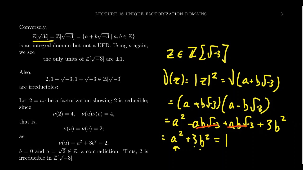 An Irreducible Element that is Not a Prime