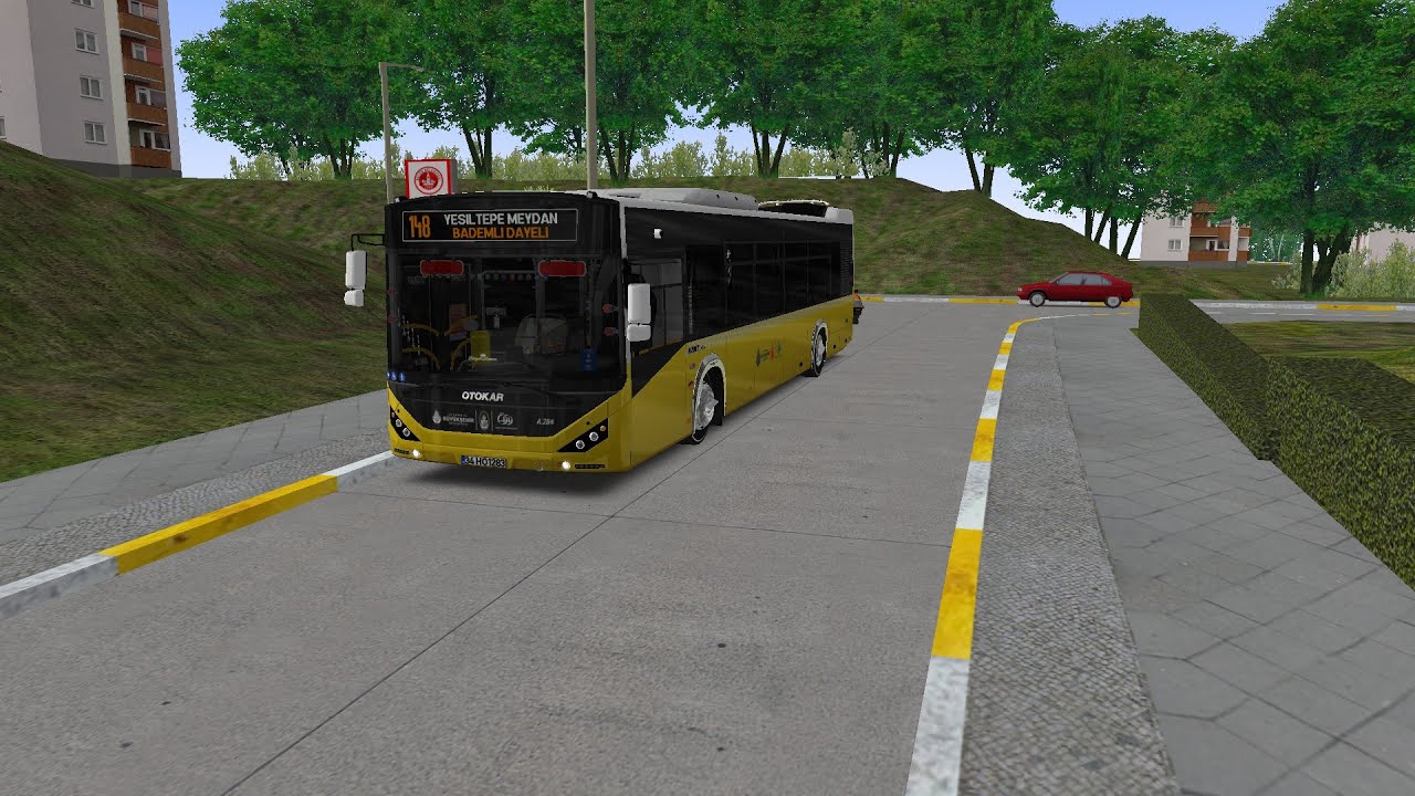 OMSİ 2 - OTOKAR KENT LF FULL ETİKET - 5 KONAK - SİNANKENT