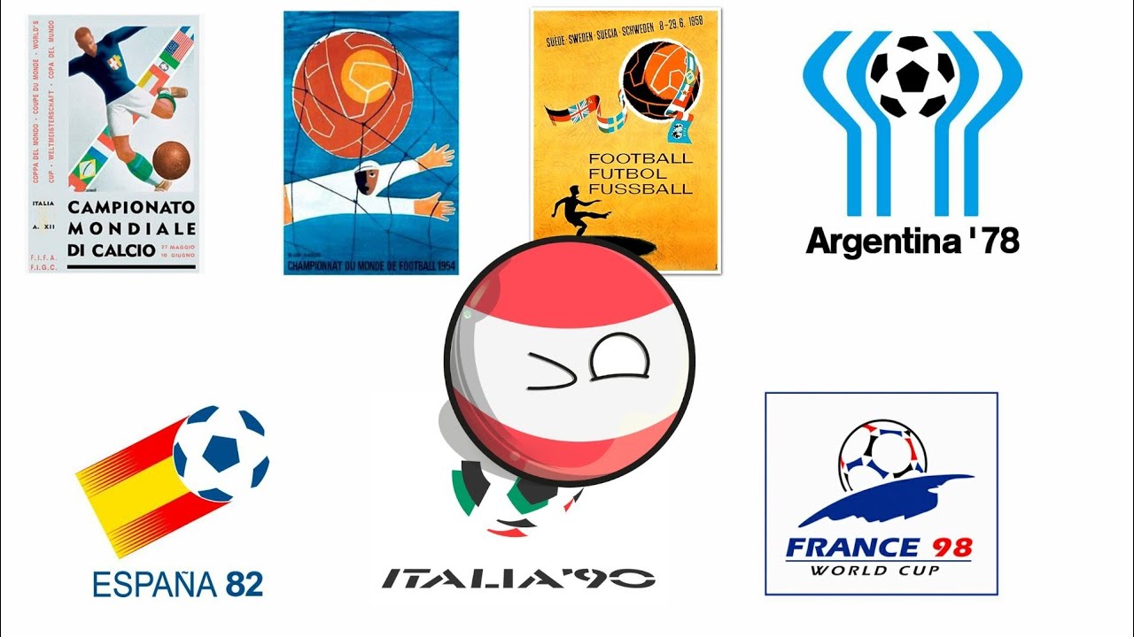 Historia de austria en los mundiales countryballs 1934-1998