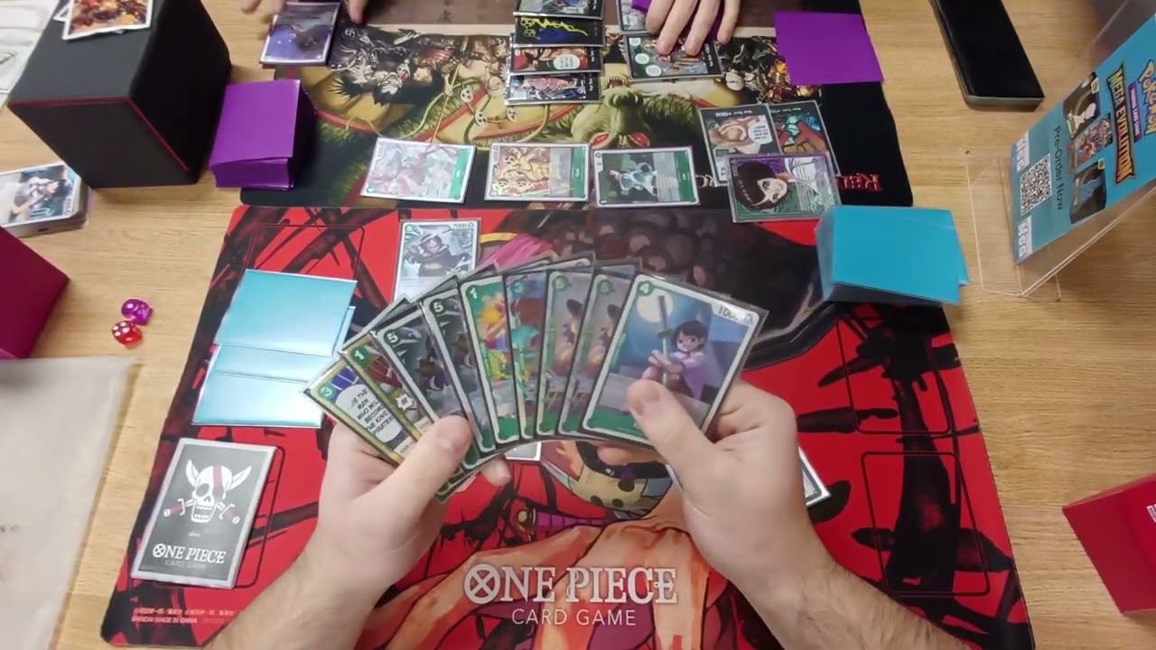 One Piece TCG: POV Green Zoro против GP Lim OP13