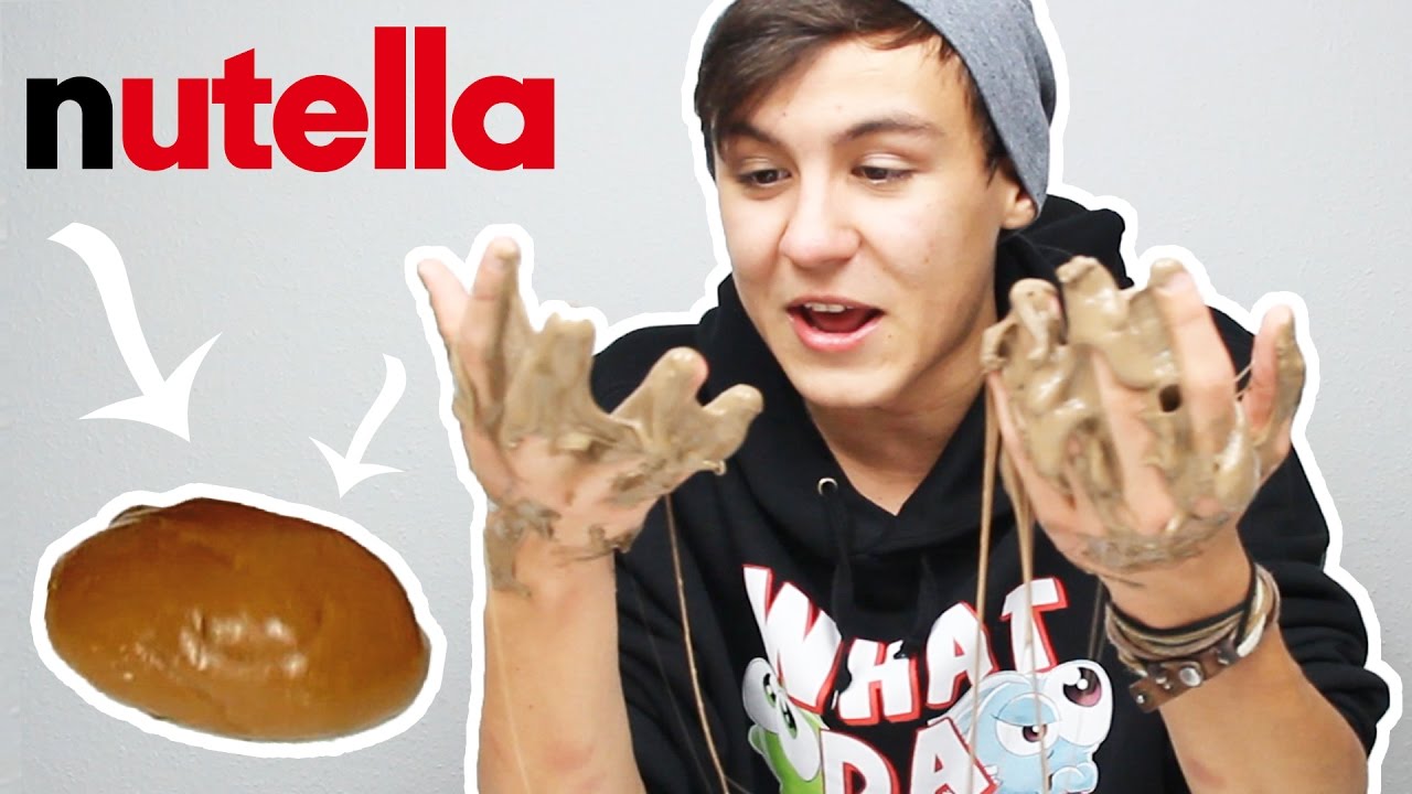 NUTELLA SCHLEIM HERSTELLEN?! | arazhul [Deutsch/HD]