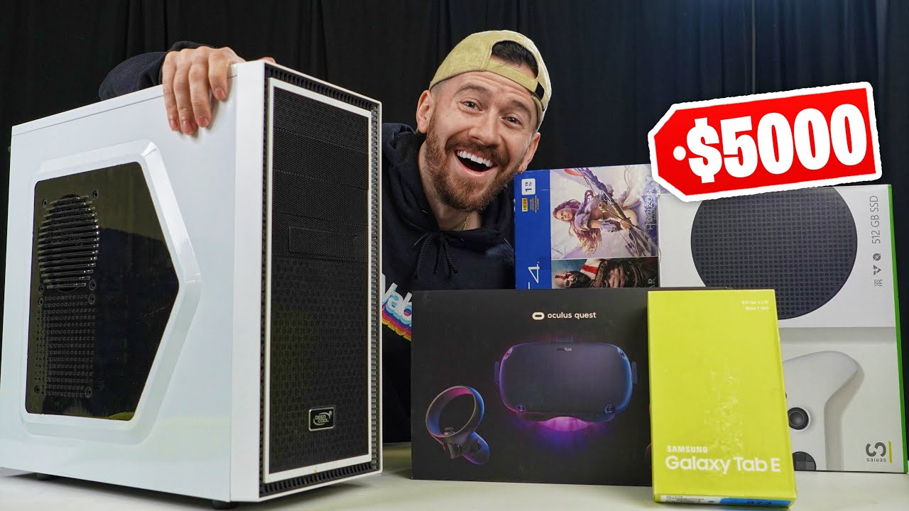 I Bought $5,000 Worth Of Tech At An AUCTION!!