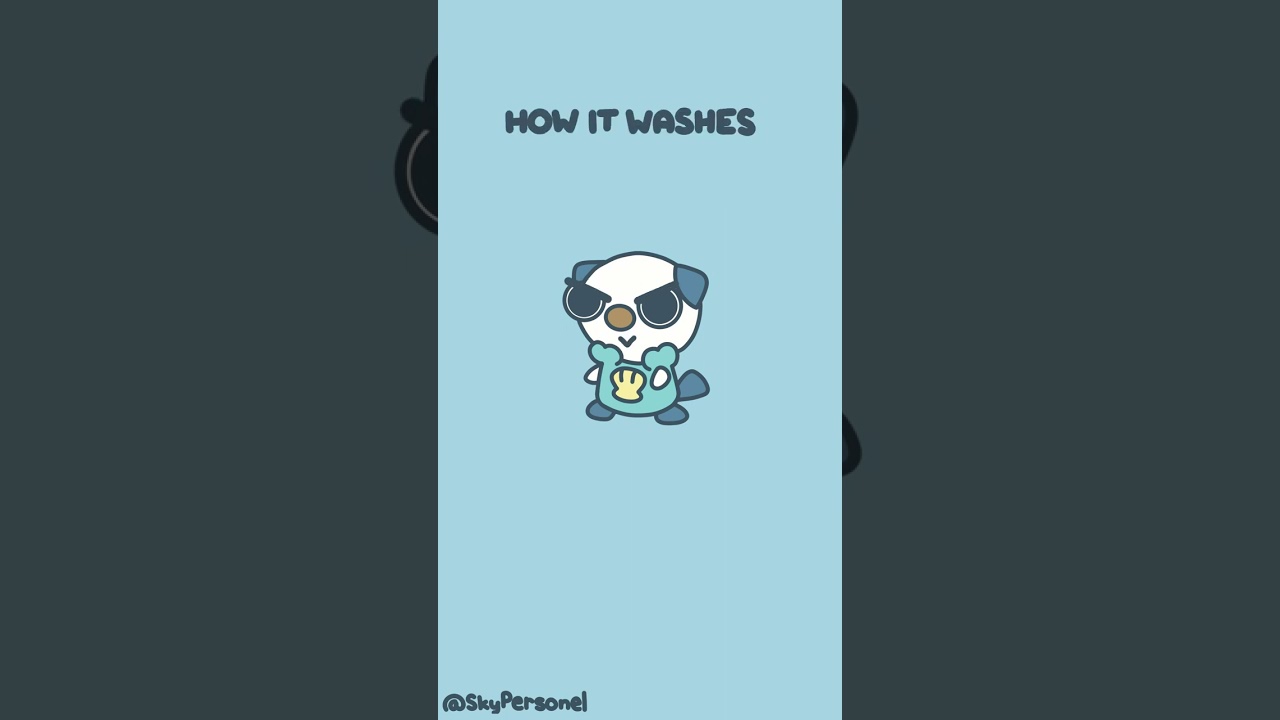 Oshawott is a savage 😮 #shorts #cuteart #pok&eacute;mon #pokemon