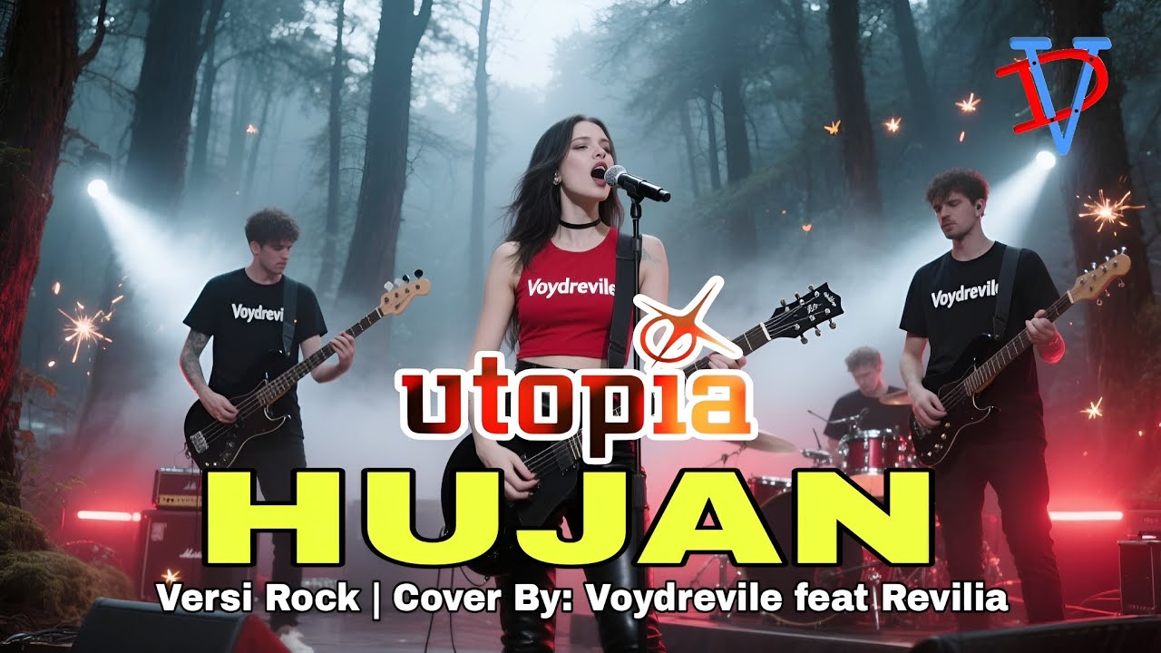 Hujan - Utopia Cover (Paling Megah) by: Voydrevile feat. Revilia