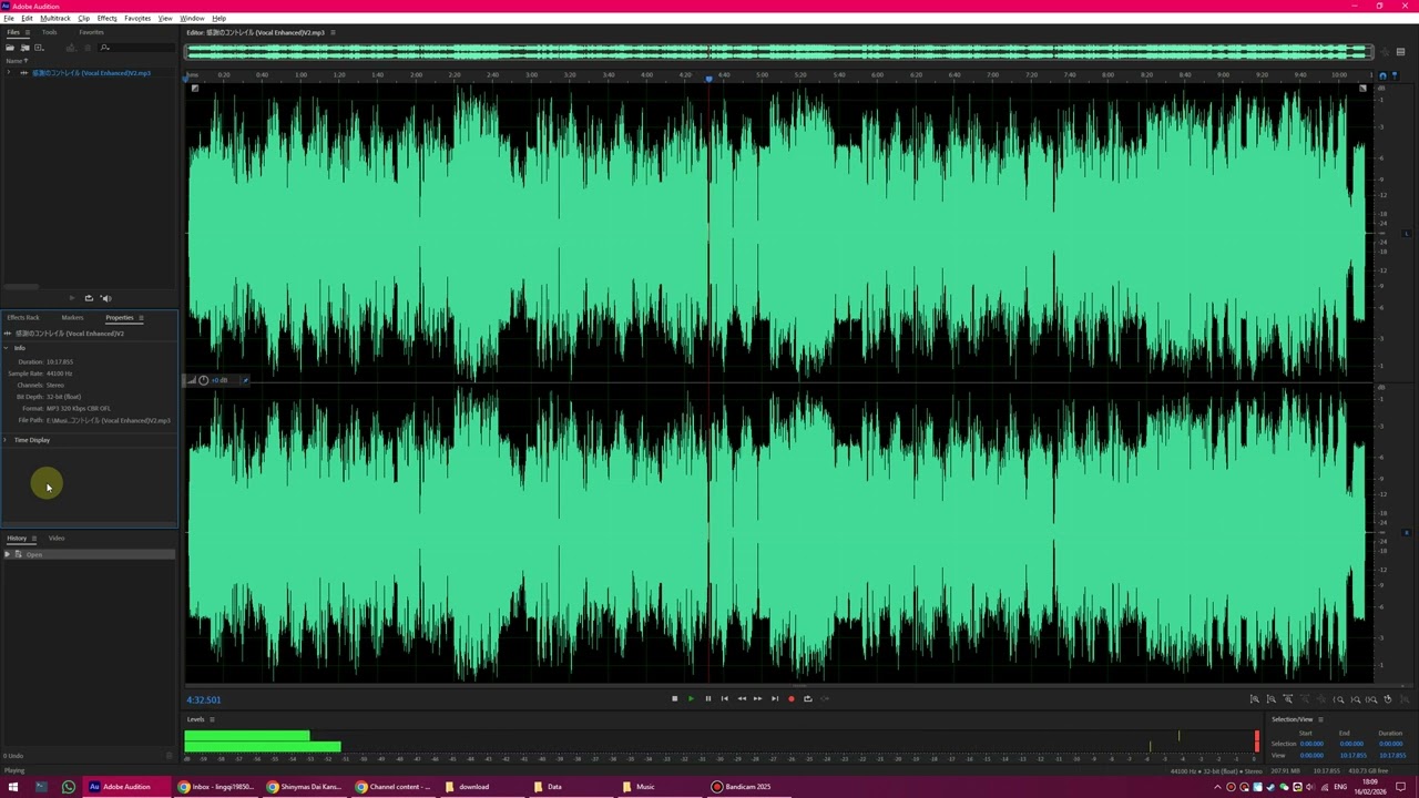 [偶像大师] 感謝のコントレイル (Vocal Enhanced)V2 - シャイニーカラーズ