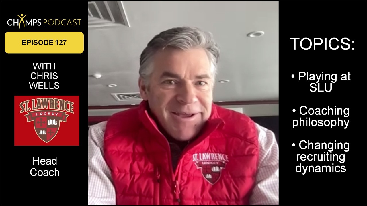Episode 127: St. Lawrence University Women’s Ice Hockey Head Coach Chris Wells