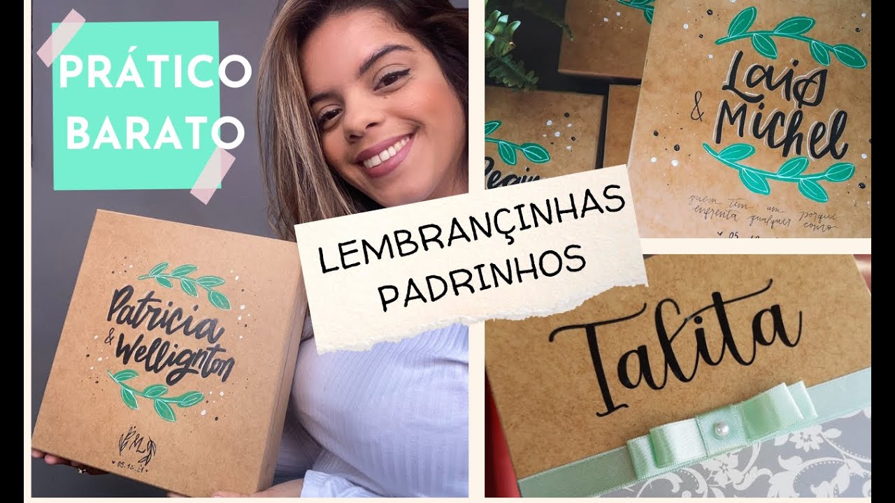 DIY - CAIXA PARA PADRINHOS DE CASAMENTO | DIÁRIO DA NOIVA {Ep. 02} ✨