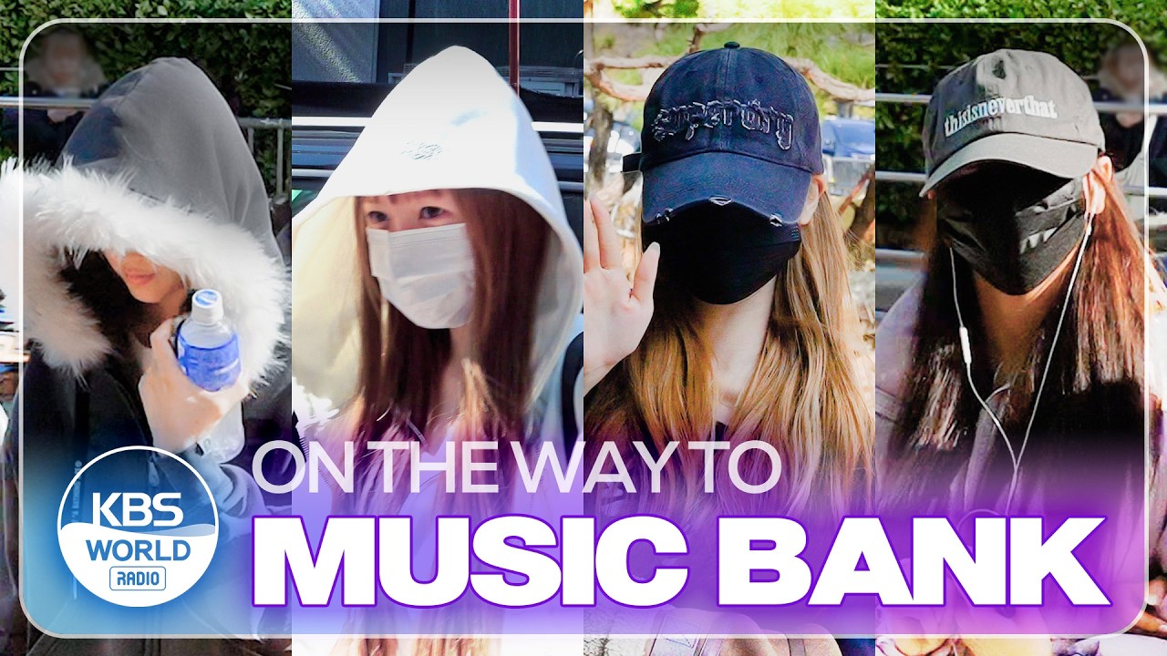 [4K] KickFlip, Hearts2Hearts, NouerA, ONEW, Baby DONT Cry, MADEIN | На пути к Music Bank 260313