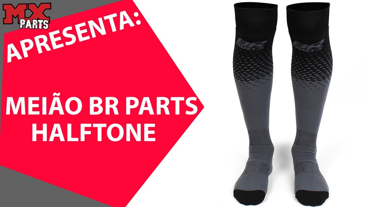 Meião BR Parts Halftone