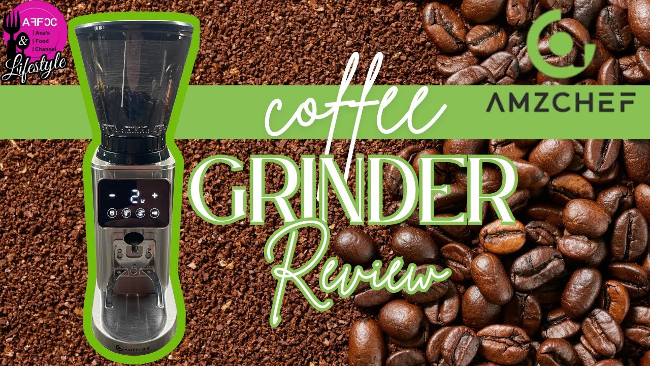 AMZCHEF Coffee Grinder Test: Grind Quality & Performance Review