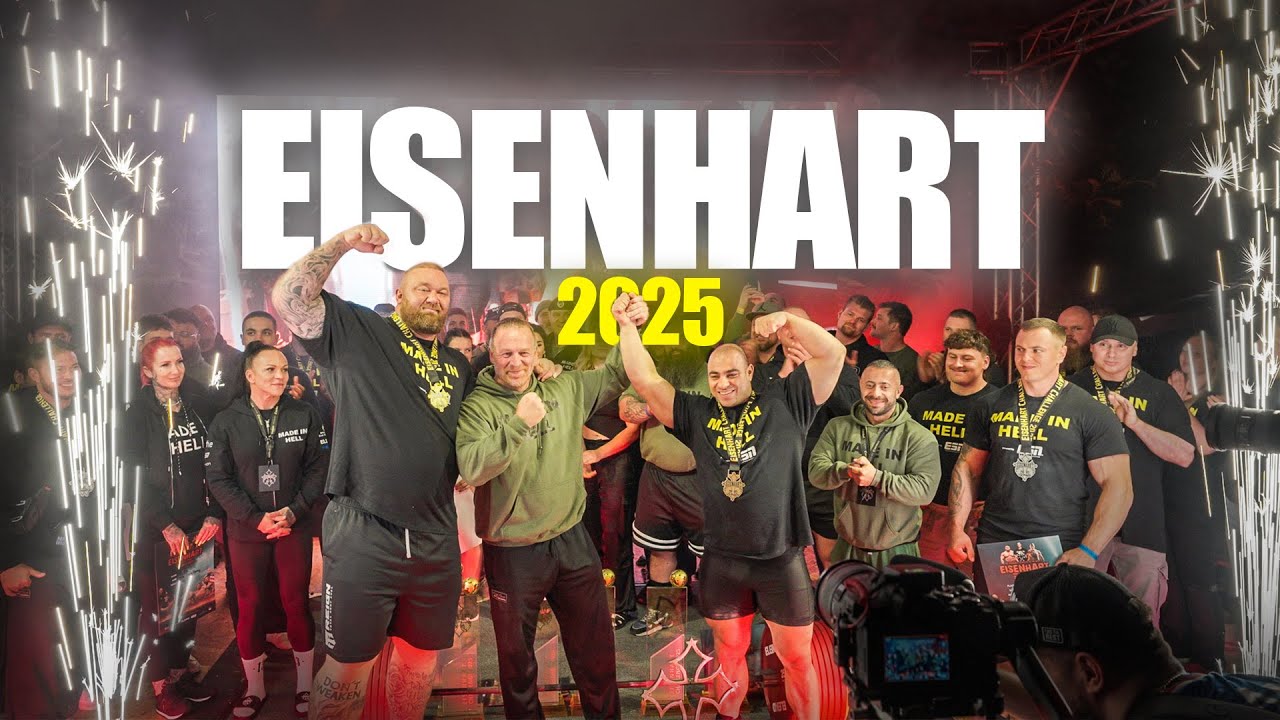 Eisenhart 2025 wir waren dabei! Hier werden Weltrekorde gehoben! 505kg Deadlift