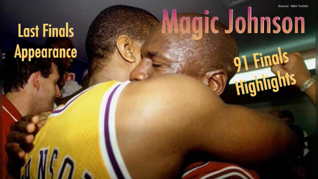 Magic Johnson 91 Finals Highlights