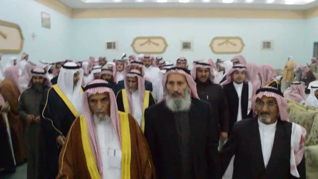 مدقال آل غليظ في حفل تكريم الشيخ سعد الحجري وإخوانه بقاعة ليلة فرح بآل غليظ يوم الجمعة 1435/1/12هـ