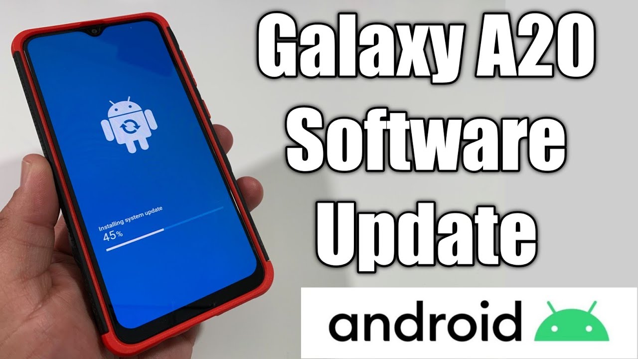 Samsung Galaxy A20 Как проверить наличие обновлений ПО/системы
