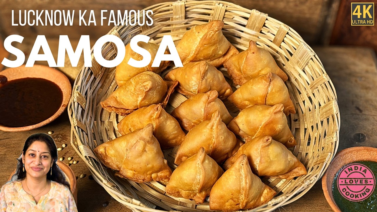 Halwai Waala Samosa | Lucknow Market Style Secret Recipe ! | खस्ता समोसा बनाने के सीक्रेट तरीके