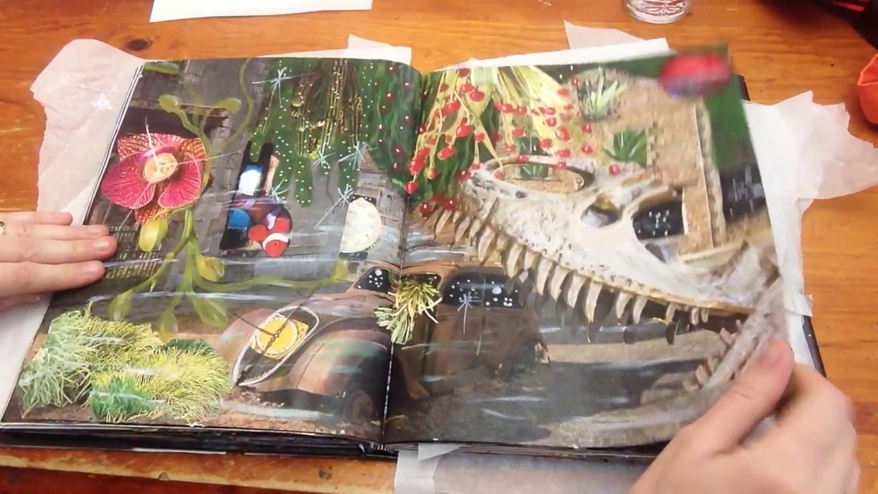 Reverse collage abandoned places flip through work so far  Part 1